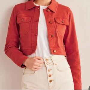 Boden Women's Rust Jean Jacket